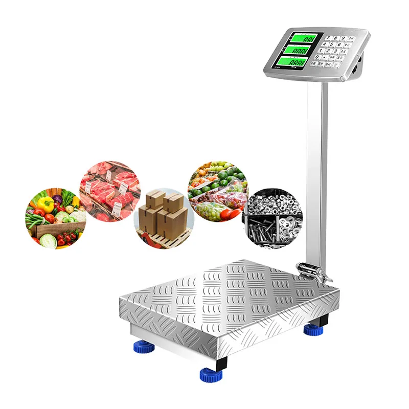 Commercial Kitchen Bench - Elektroniczna waga stołowa ze stali nierdzewnej,