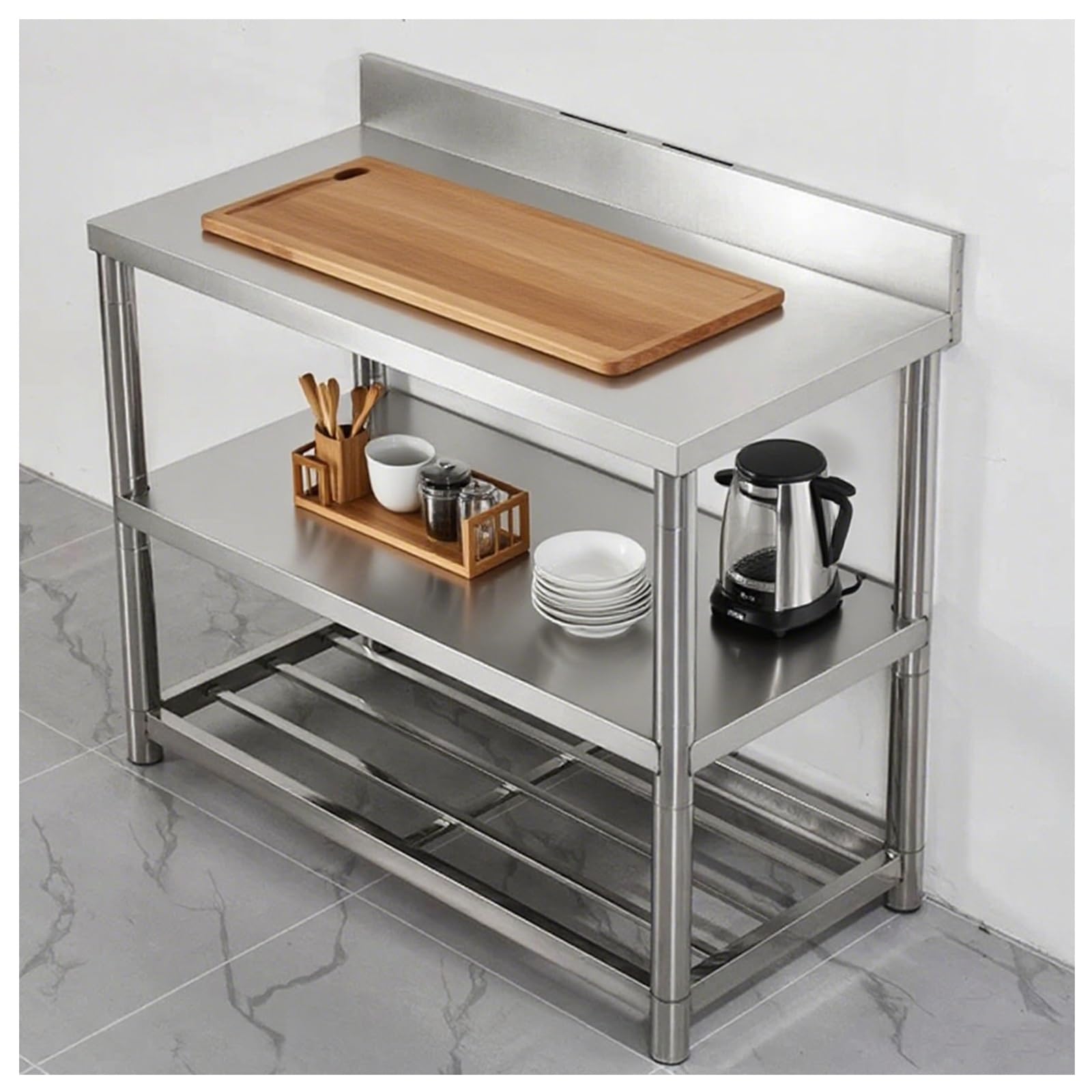 Commercial Kitchen Bench - Stół roboczy ze stali nierdzewnej do