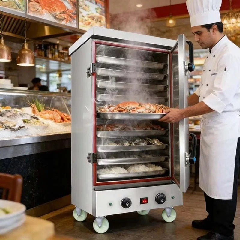 Commercial Kitchen Machinery - Profesjonalne urządzenia kuchenne, parowary gazowe do