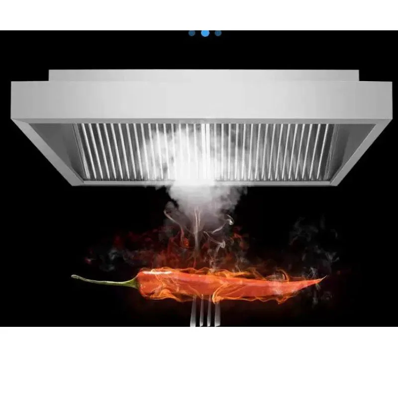 Commercial Kitchen Hood Cleaning - Komercyjna okap kuchenny ze stali nierdzewnej