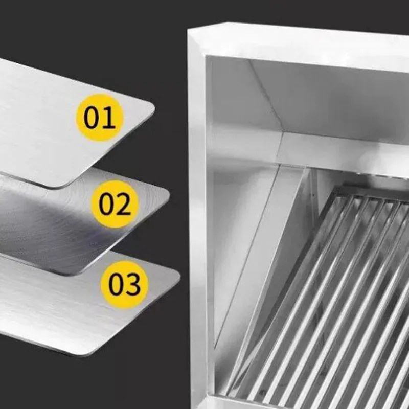 Commercial Kitchen Hood Cleaning - Komercyjna okap kuchenny ze stali nierdzewnej