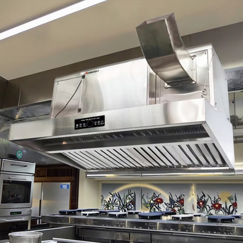 Commercial Kitchen Hood Cleaning - Komercyjna, konfigurowalna okap kuchenny ze stali