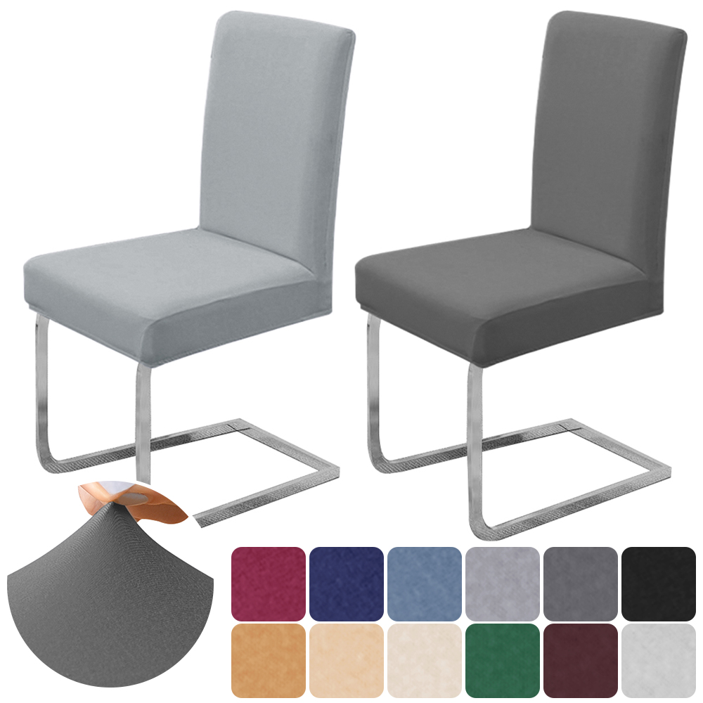 Commercial Kitchen Bench - Elastyczny Pokrowiec na Krzesło Gładki Spandex
