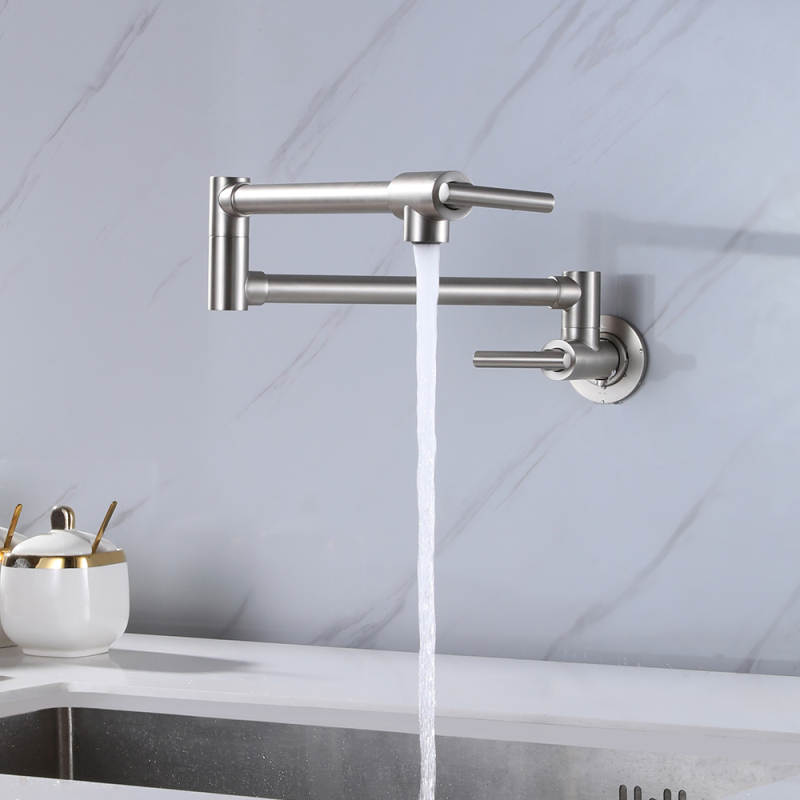 Ścienny kuchenny kran do zlewu – Commercial Kitchen Tap With Spray recenzja i cena