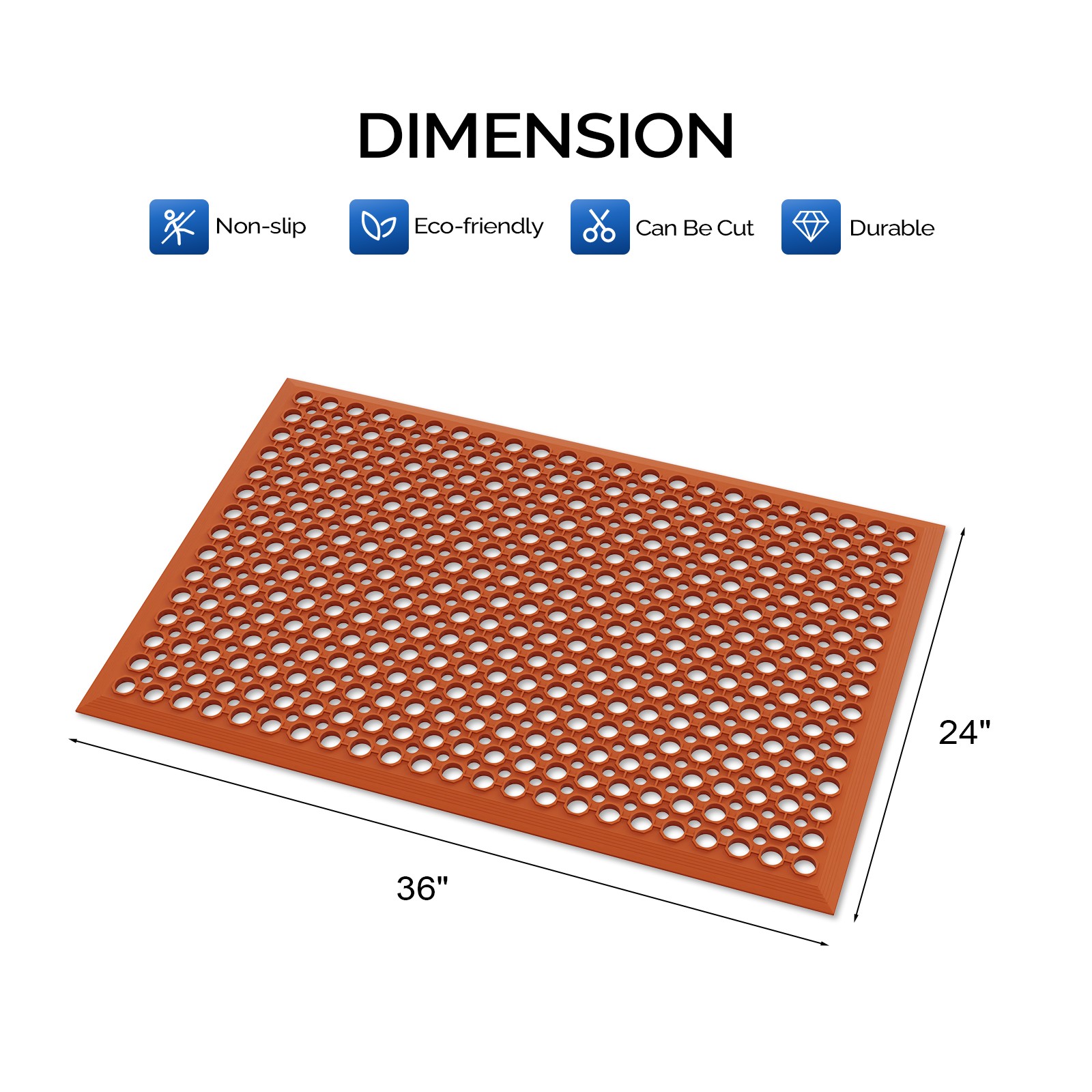 Mata antyzmęczeniowa 60 cm x 9 – Commercial Kitchen Mats Anti Fatigue recenzja i cena