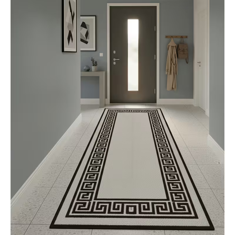 Czarno-biały dywanik z greckim – Commercial Kitchen Mats Anti Fatigue recenzja i cena