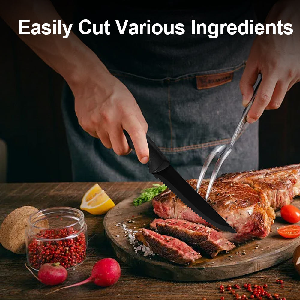 Ostrza z ząbkowanymi krawędzia – Commercial Kitchen Knives recenzja i cena