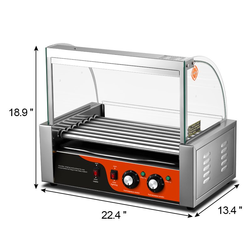 Elektryczny grill do hot dogów – Commercial Kitchen Machinery recenzja i cena
