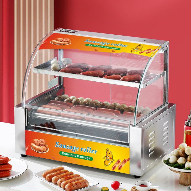 Elektryczny grill do hot dogów – Commercial Kitchen Machinery recenzja i cena