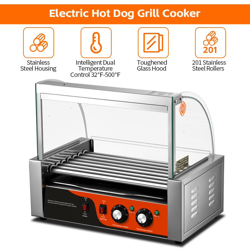 Elektryczny grill do hot dogów – Commercial Kitchen Machinery recenzja i cena
