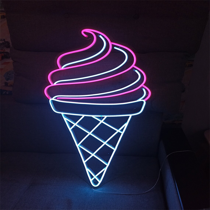 Światło neonowe LED do lodów | – Commercial Kitchen Walls recenzja i cena