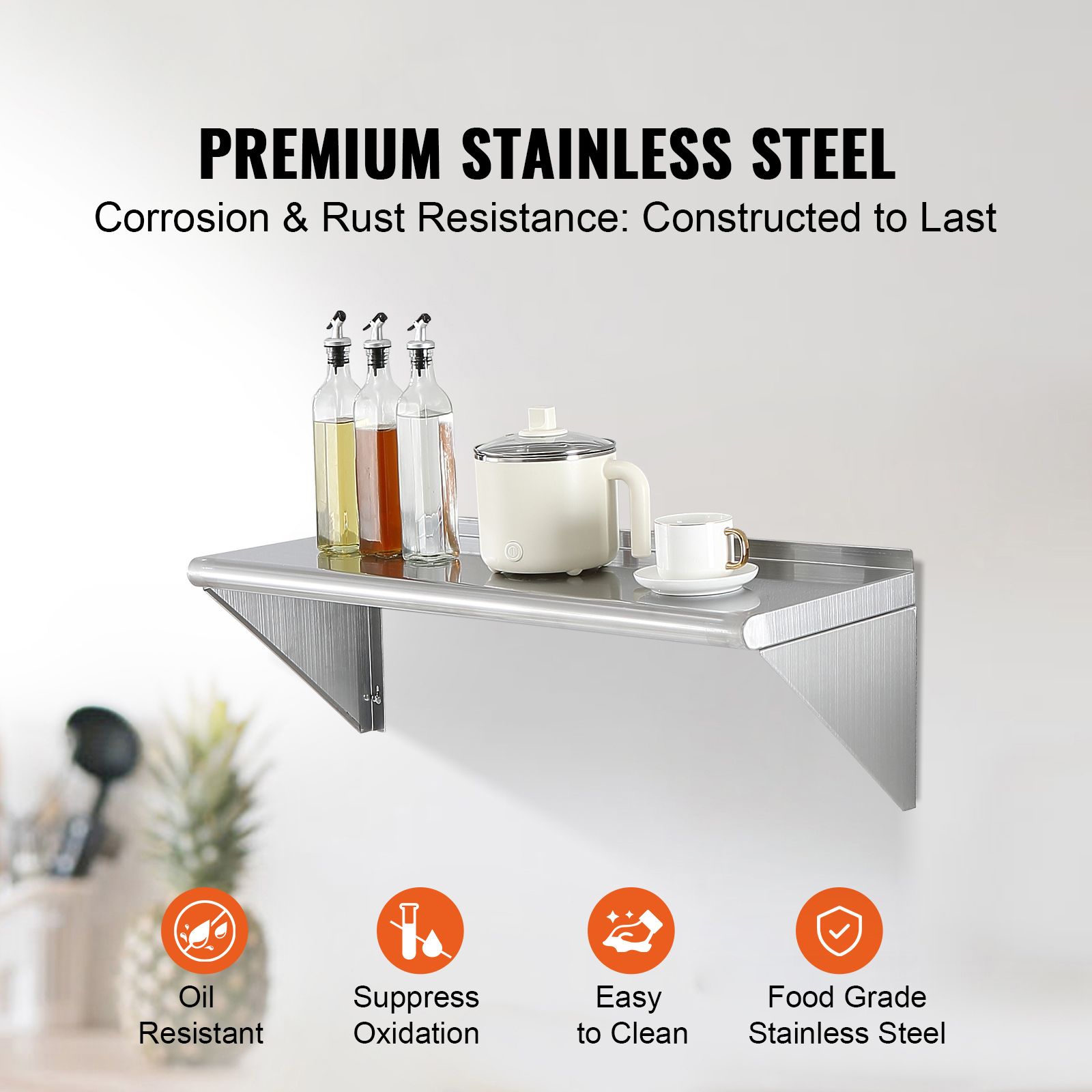 Półka ze stali nierdzewnej 30  – Commercial Kitchen Walls recenzja i cena
