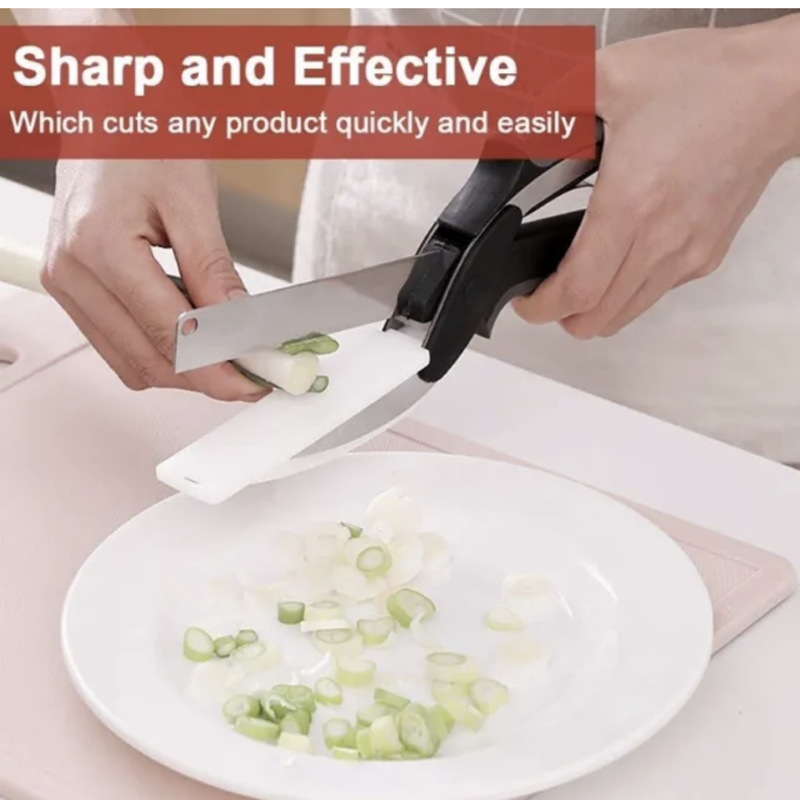 Nożyce kuchenne 2 w 1 ze stali – Commercial Kitchen Knives recenzja i cena