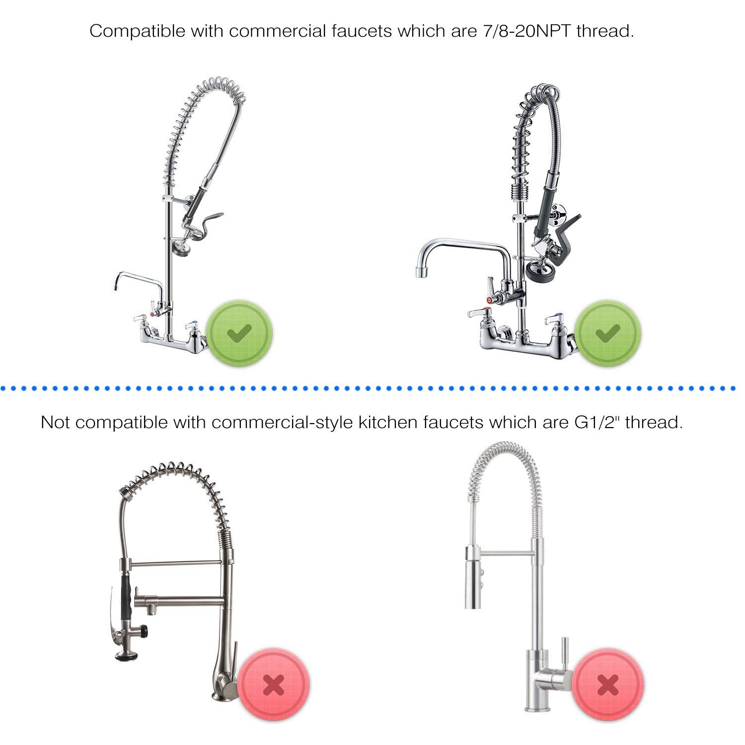Dostępne od ręki Spryskiwacz d – Commercial Kitchen Sprayer recenzja i cena